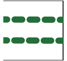 Cusătură Military green 842